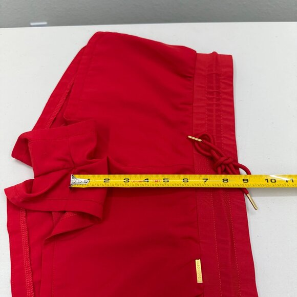 Cleo Harper Dash Red Quick Dry Stretch Lined Running Shorts Womens size Small - Picture 8 of 10